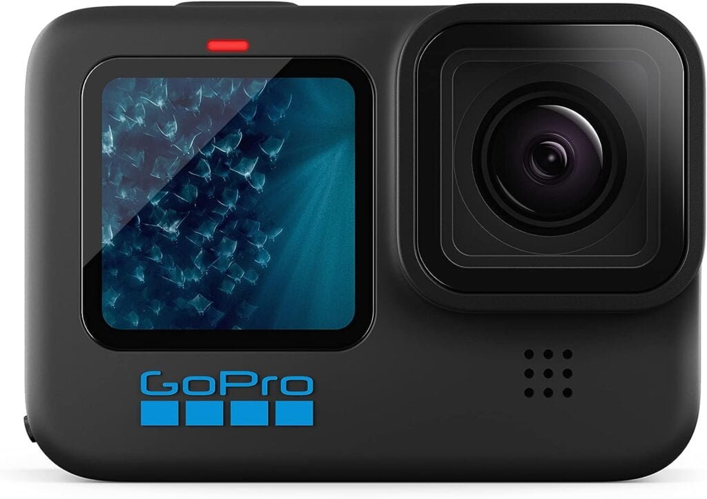 GoPro HERO11 Black - Waterproof Action Camera with 5.3K60 Ultra HD Video, 27MP Photos, 1/1.9 Image Sensor, Live Streaming, Webcam, Stabilization