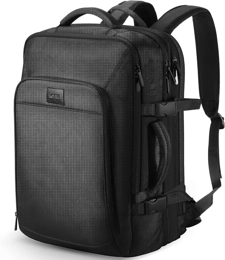 HOMIEE Cabin Bags 55x40x20cm for Ryanair Underseat Carry-ons Backpack, Expandable Hand Luggage Suitcase Flight Approved Travel Backpack 56x45x25cm for EasyJet/British Airways/Jet2