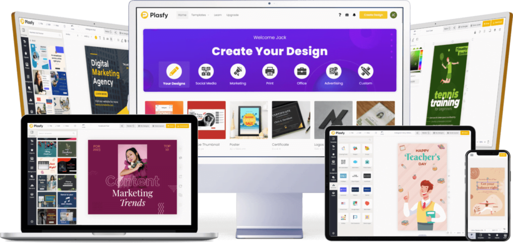 Plasfy: A Versatile Design Software with a Powerful Editor