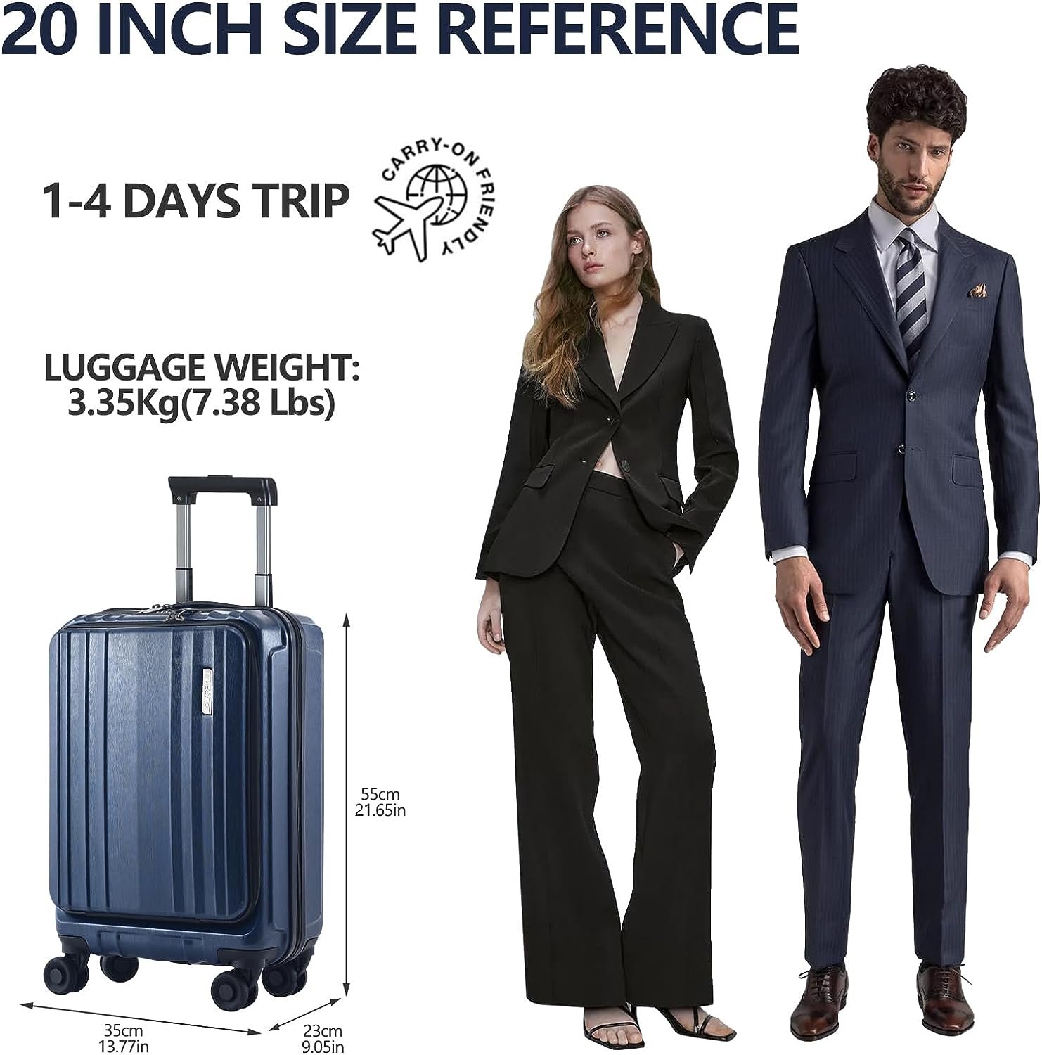 Tydeckare Carry On Luggage Review