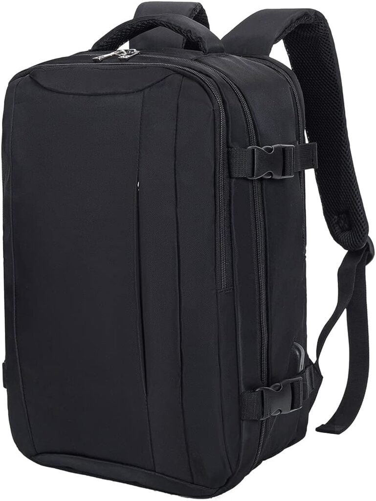 VMIKIV for Ryanair Cabin Bags 40x20x25 Underseat Carry-ons Bag Womens Hand Luggage Bag Mens Travel Backpack Cabin Size Lightweight Laptop Backpack,Big Wet Pocket