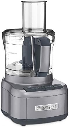 Cuisinart 8 Cup Food Processor, 350-Watt Motor, Gunmetal, FP-8GMP1