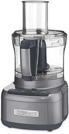 Cuisinart 8 Cup Food Processor, 350-Watt Motor, Gunmetal, FP-8GMP1