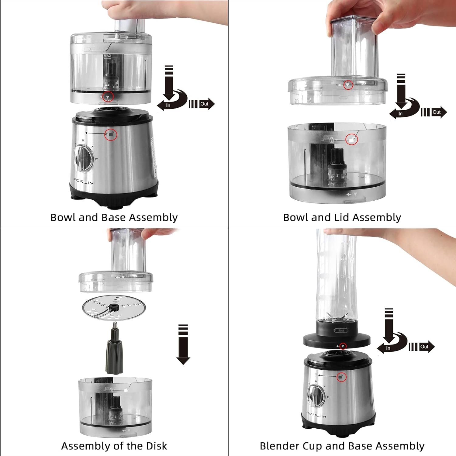 Forlim 35 Cup Small Food Processor Review