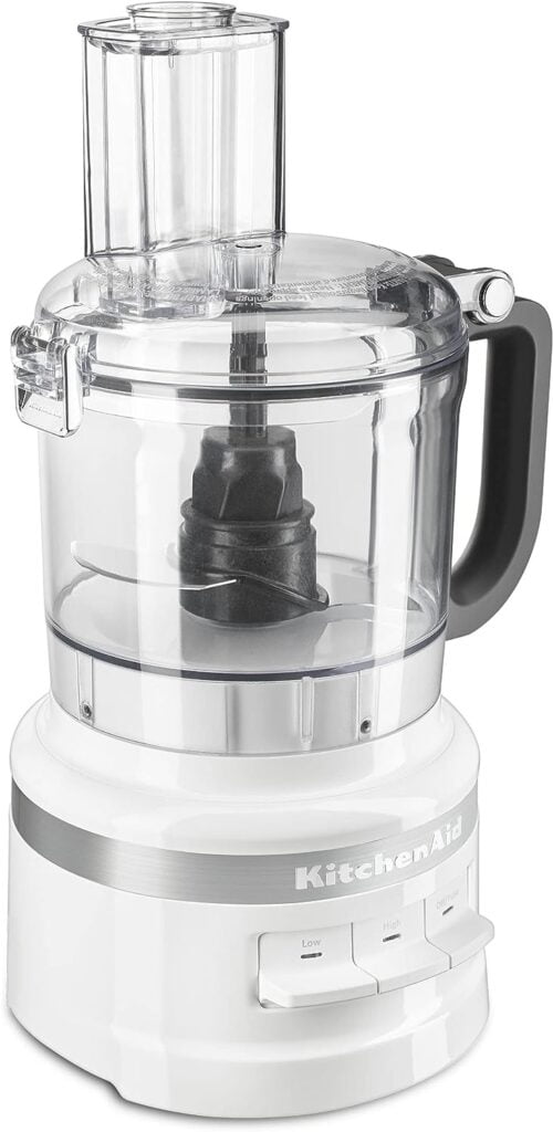 KitchenAid 7-Cup Food Processor KFP0718WH, White