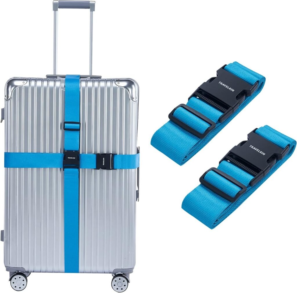 Travelkin Luggage Straps,Suitcase Belts Travel Accessories