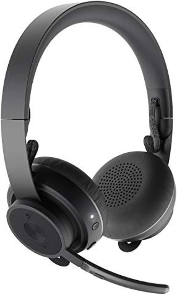 Logitech Zone Wireless Certified for Microsoft Teams Bluetooth Headset, Graphite