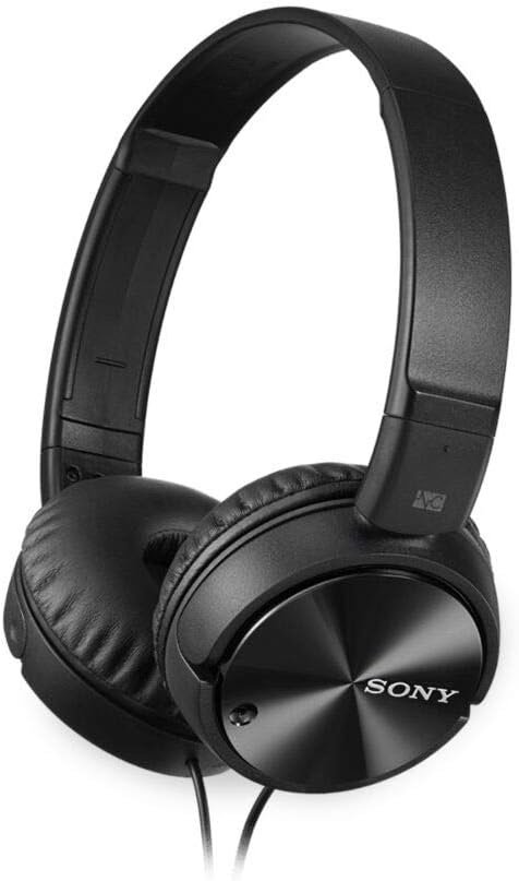 Sony MDRZX110NC Noise Cancelling Headphones, Black, medium