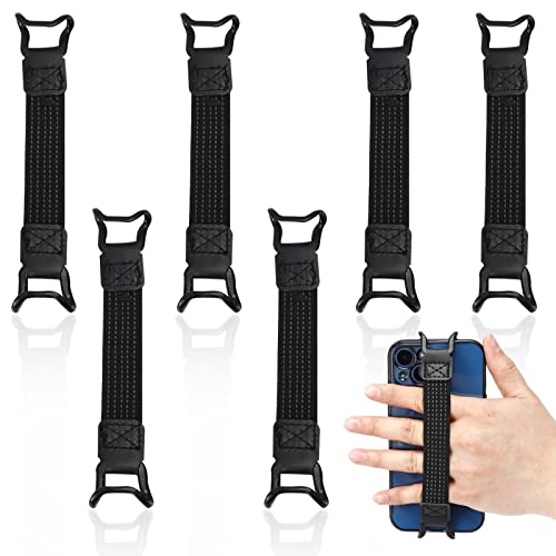 Secure Your Smartphone: 6 Pack Mobile Phone Hand Strap Holders for Ultimate Drop Prevention!