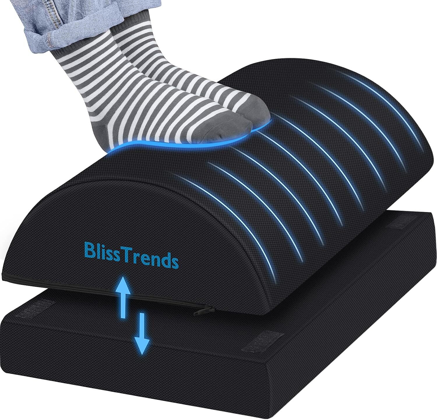 Elevate Your Comfort: BlissTrends Adjustable Foot Rest Review for Home, Office & Car