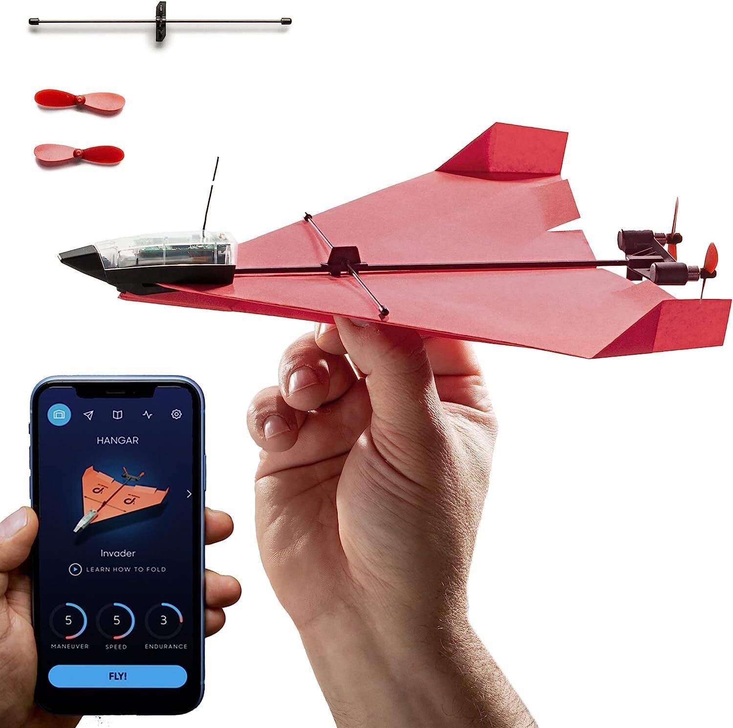 Soar High: Review of the POWERUP 4.0 Smartphone Controlled Paper Airplane Kit
