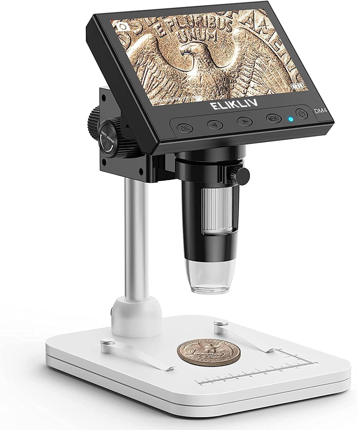 Unlock Details with the Elikliv 1000x Digital Coin Microscope: Your Ultimate Guide!