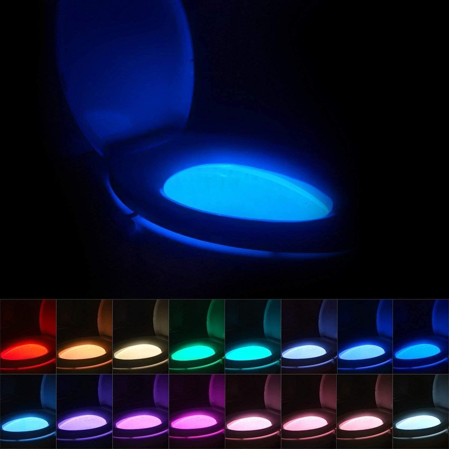 Illuminate Your Bathroom: Reviews of the Chunace Toilet Bowl Night Light with 16 Color Options