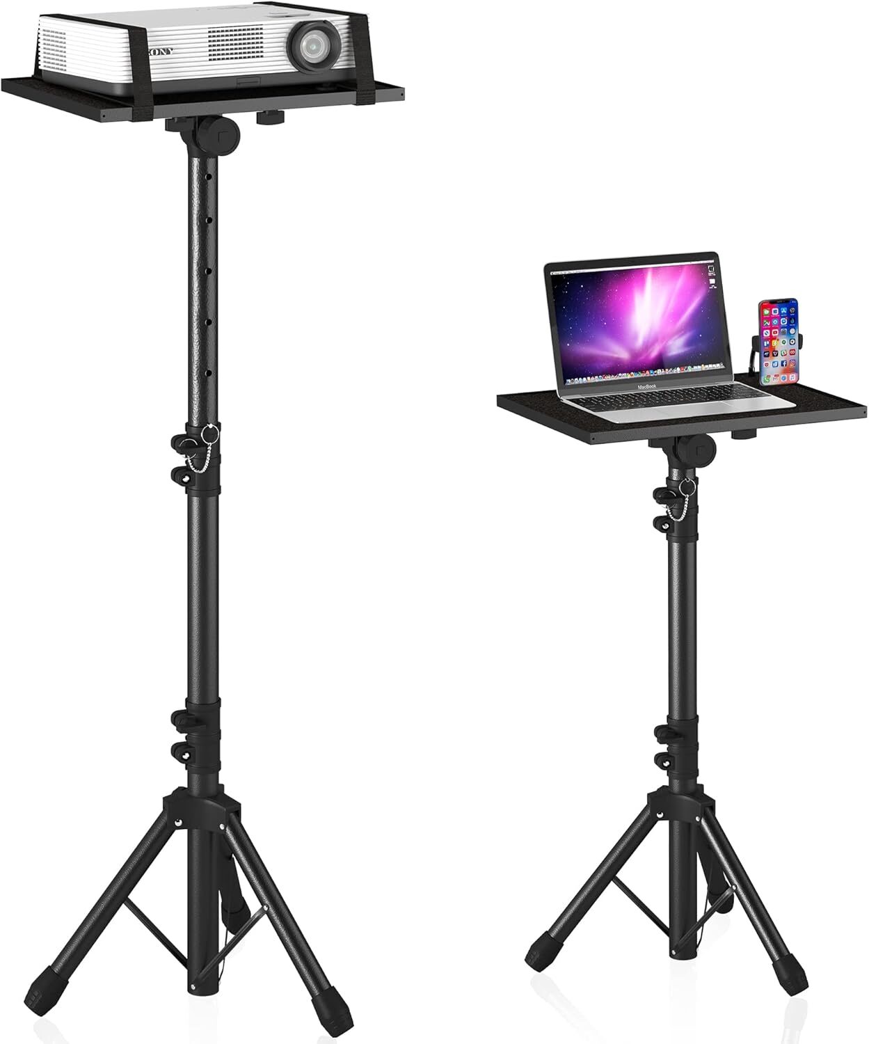 Versatile Tripod Stand: Elevate Your Projector and Laptop Experience!