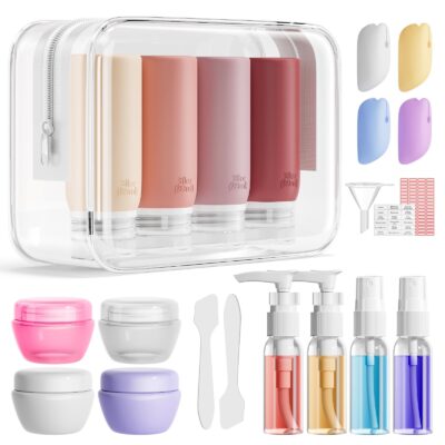 Muslish 21 Pack Travel Bottles Review: A Smart TSA-Compliant Travel Kit for Organized Trips