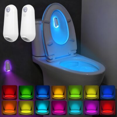 Toilet Night Light Motion Sensor Review: A Smart Travel-Friendly Bathroom Gadget for Safer Nighttime Use