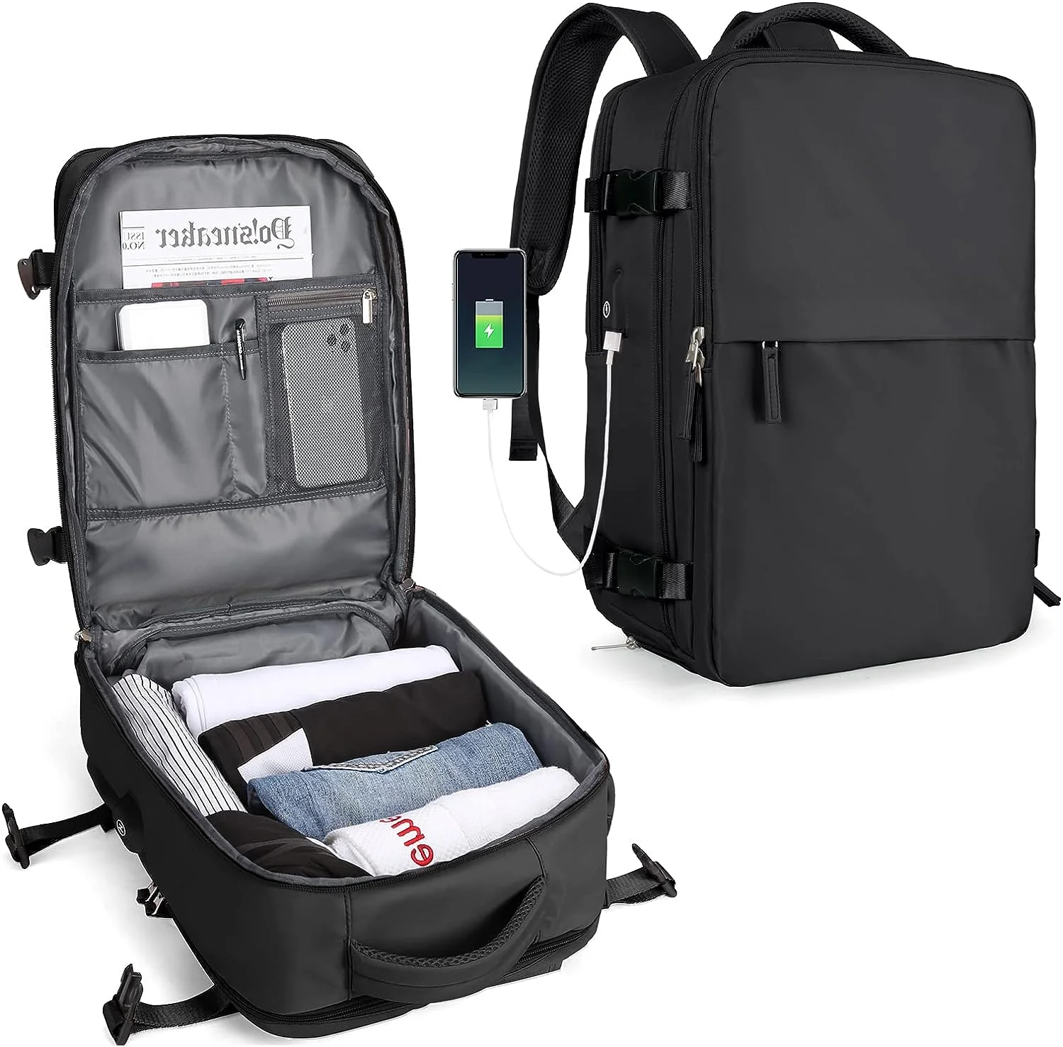 easyjet cabin bag 40x20x25 underseat ryanair cabin bags Underseat Carry-ons travel backpack Women, Hand Luggage Bag Men Cabin Size Laptop backpack with USB Charging Port Shoes Compartment easyjet cabin bag 40x20x25 underseat ryanair cabin bags Underseat Carry-ons travel backpack Women, Hand Luggage Bag Men Cabin Size Laptop backpack with USB Charging Port Shoes Compartment