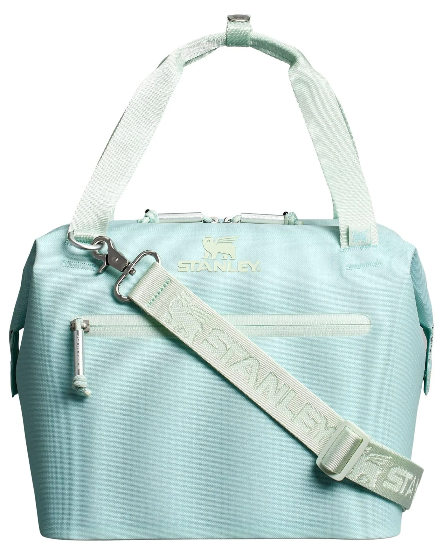 Stanley All Day Julienne Soft Cooler Bag and Lunch Box | Insulated Travel Bag with Zipper | BPA-Free Seafoam Mini